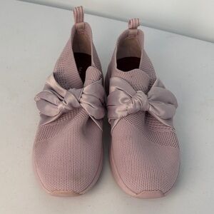 👟 Mark Nason lilac knit tie, top Slip-On Sneakers